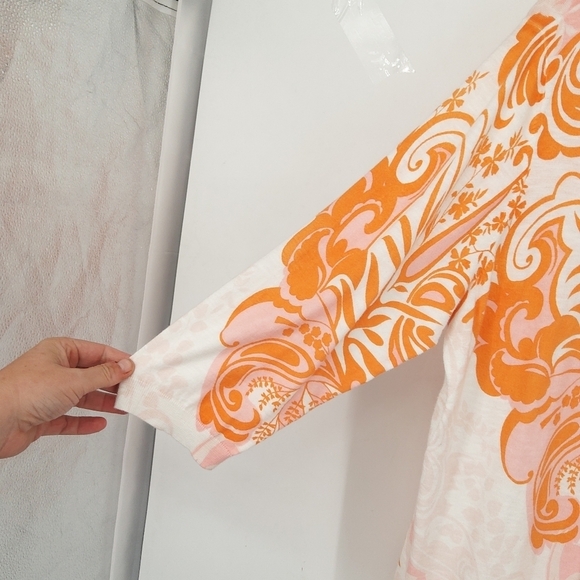 TALBOTS 2X PATTERNED KNIT TOP - Picture 5 of 6